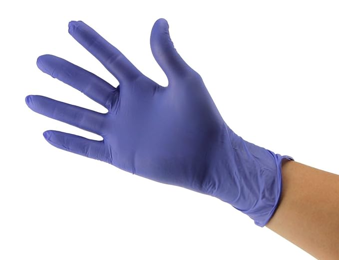 9" Disposable Nitrile Gloves, Medium (10x100 PCS)