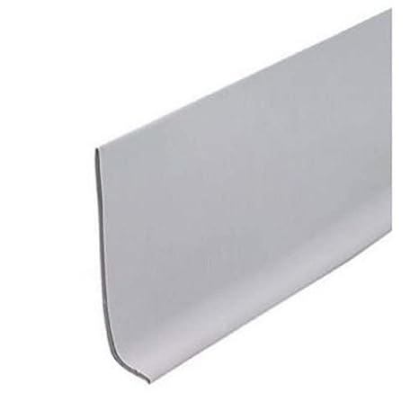 M D Building 4"x48" Gray Wall Base 23886 Self-Stick