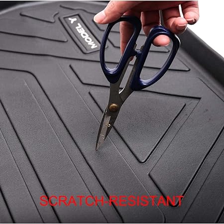 Fit 2020-2023 Tesla Model Y Frunk Trunk Mat Cargo Liner All Weather Heavy Duty Protection Interior Accessories (Front + Rear)