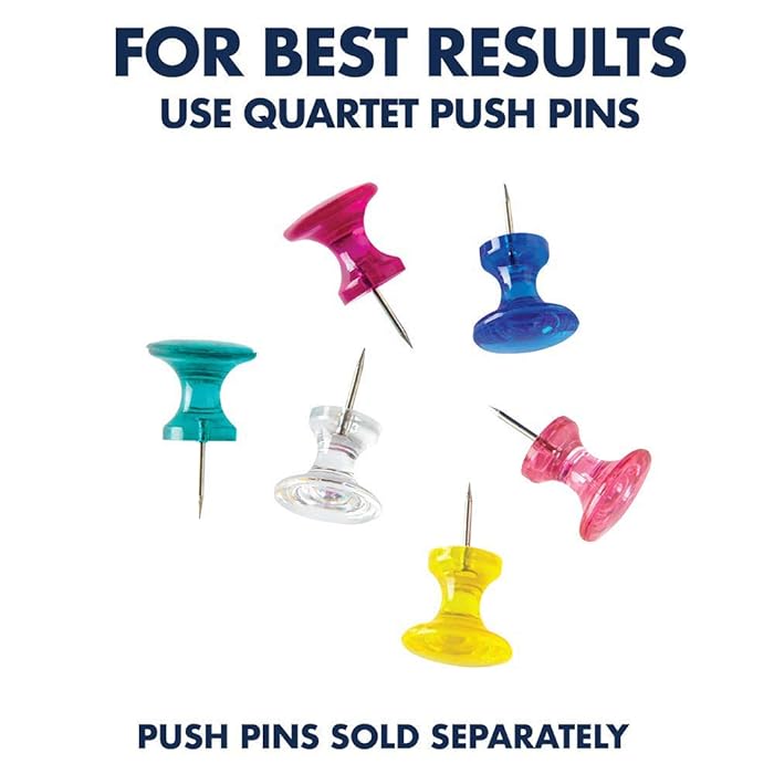 Quartet Corkboards, Framed Bulletin Boards, 2' x 3' Cork Boards, Oak Finish Frame, Case of 6 (MWDB2436-ECR)