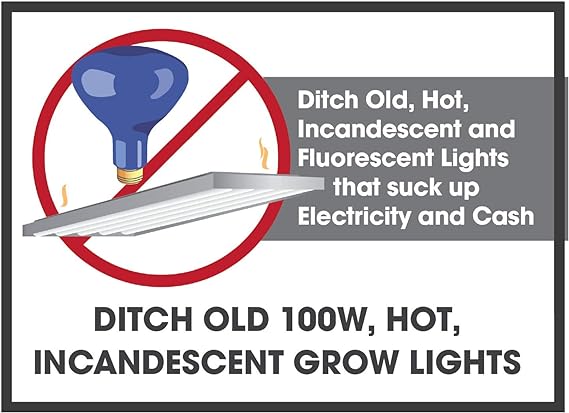 Miracle LED Absolute Daylight 9W Full Spectrum Plant Growing Light Bulb for Seeding and Flowering, Replacing 100W