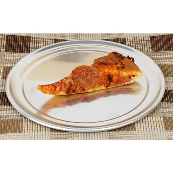 Thunder Group Wide Rim Pizza Tray, 8 Inch