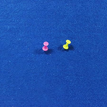 VIZ-PRO Notice Board Felt Blue, 48 X 36 Inches, Silver Aluminium Frame