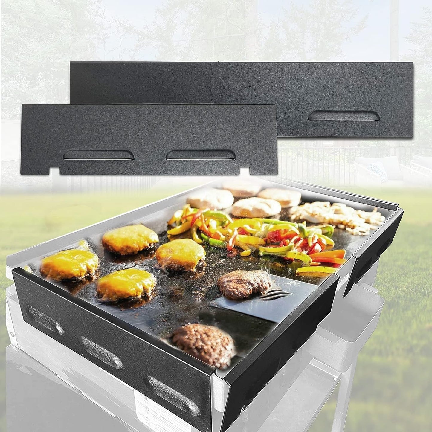 BSARTE Wind Screen for Blackstone 28" Griddle and Other Griddle, 5016 Wind Guards Grill Accessories for Outdoor Cooking