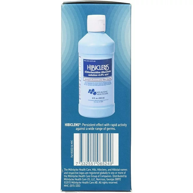 Hibiclens Antimicrobial/Antiseptic Skin Cleanser, 8 Ounces