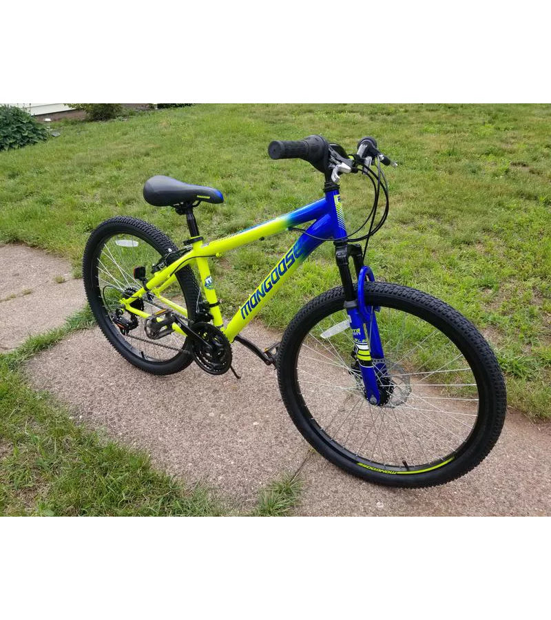 Mongoose Scepter 24 inch Mountain Bike - Green/Blue