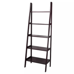 5 Shelf Ladder Bookcase - Flora Home