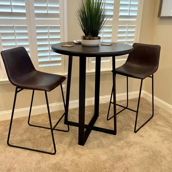 Bowden Faux Leather Barstool - Threshold™