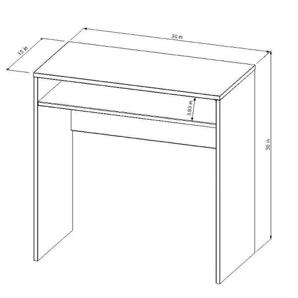 Compact Desk White - Room Essentials™