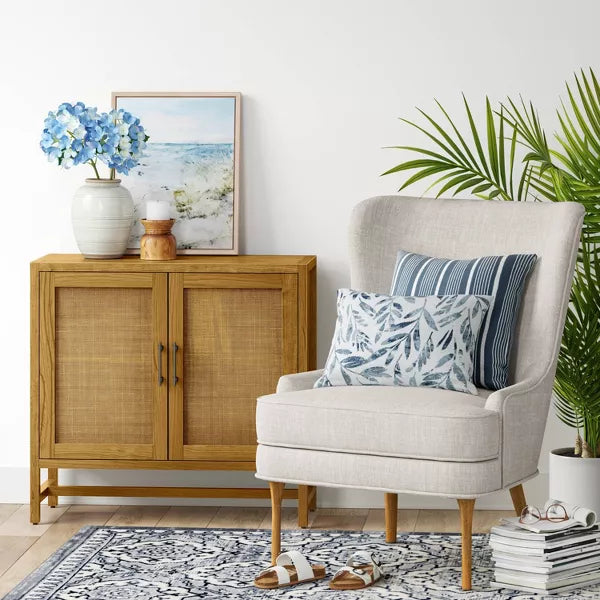 Warwick 2 Door Cabinet Brown - Threshold