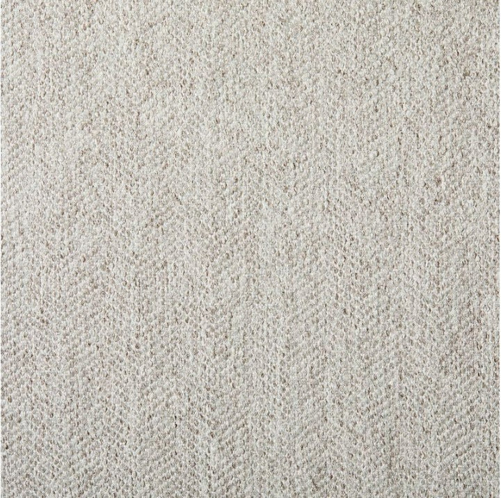 Woodland Hills Wood Base Large Ottoman Light Gray - Threshold designed with Studio McGee