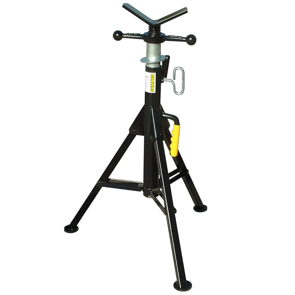 Sumner 781300 ST-881 Hi Fold-A-Jacks with V-Head, 10" Height, 2500 lb.