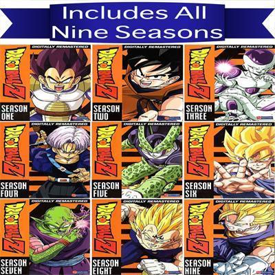 Dragon Ball Z TV Series Seasons 1-9 DVD Set