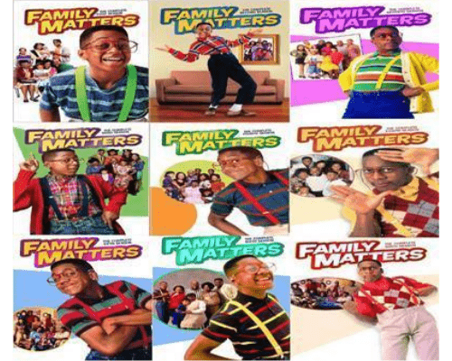 Family Matters TV Series Seasons 1-9 DVD Set