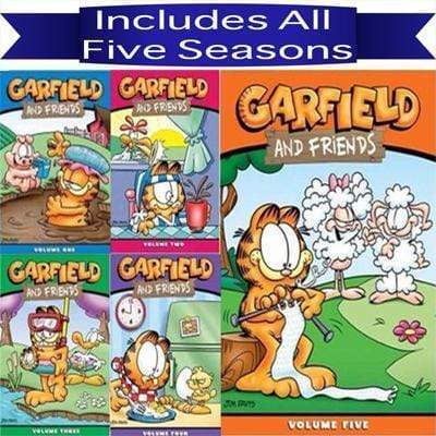 Garfield and Friends TV Series Seasons 1-5 DVD Set