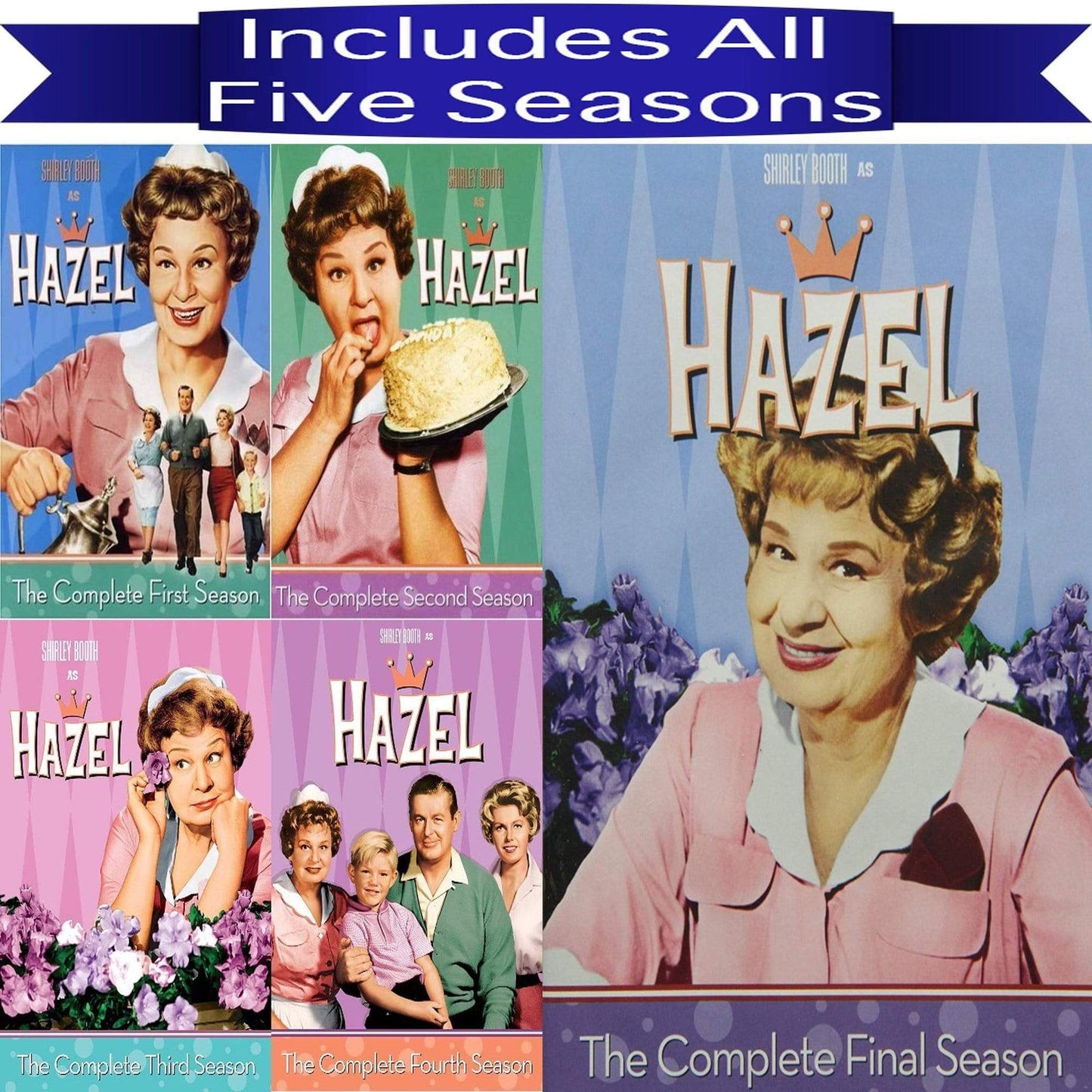 Hazel TV Series Seasons 1-5 DVD Set