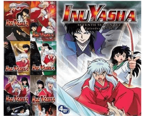 Inuyasha TV Series Seasons 1-7 DVD Set