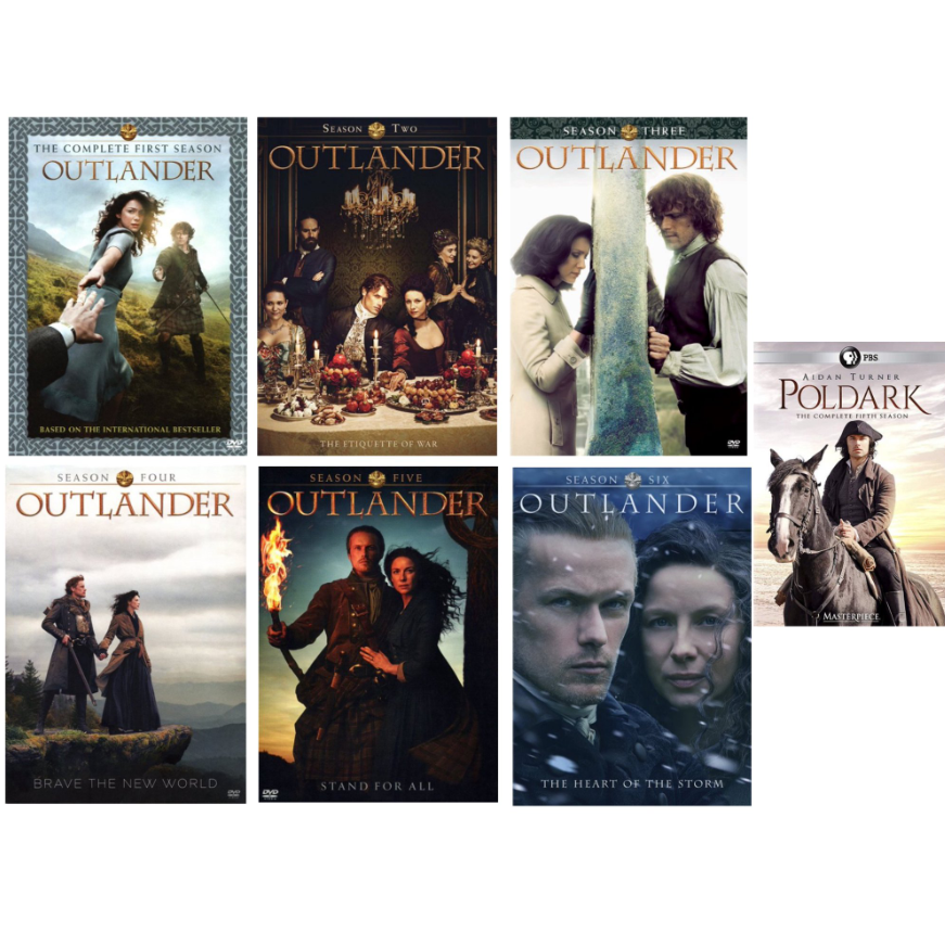 Outlander TV Series Season 1-6 DVD Set