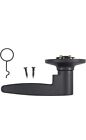 Amazon Basics Victor Dummy Door Lever - Left-handed Lever, Matte Black