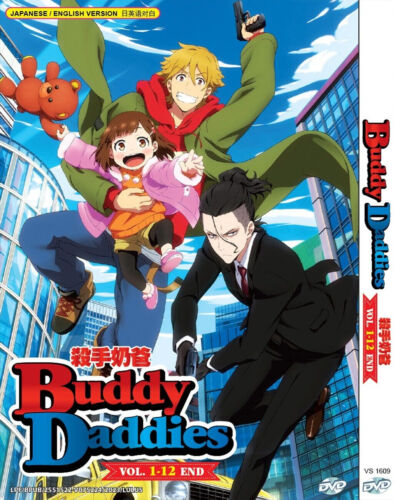 Buddy Daddies (1-12End) Anime DVD with English Dubbed DVD