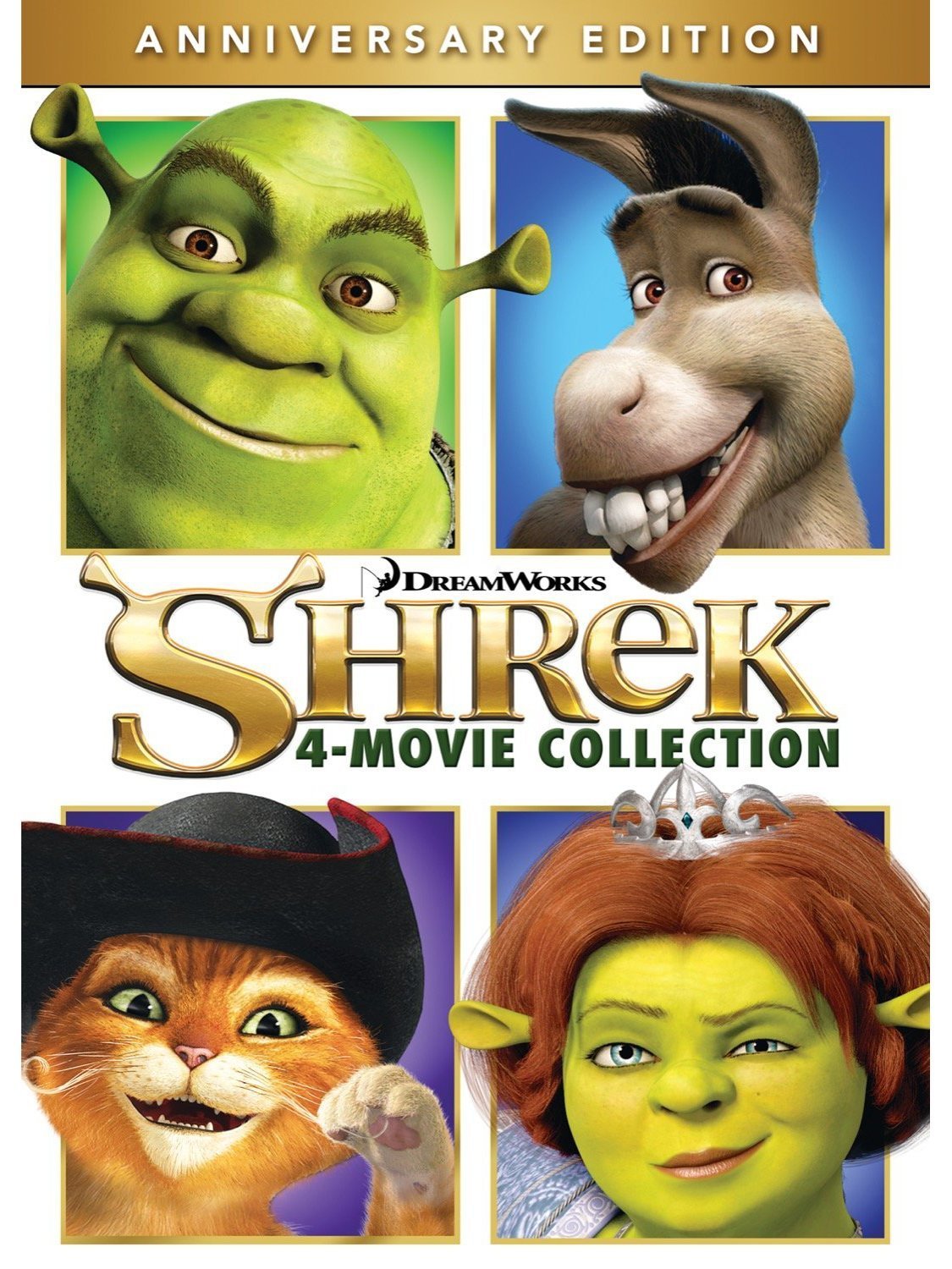 Shrek 4 Movies DVD Collection Box Set