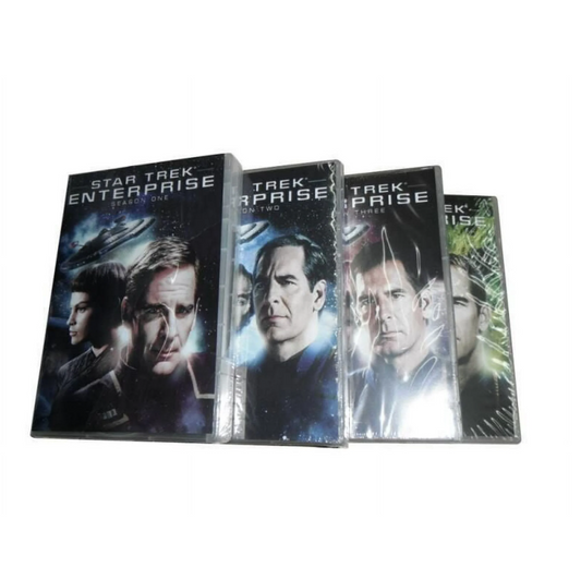 Star Trek Enterprise Complete Series Seasons 1-4 (DVD) Brand New!