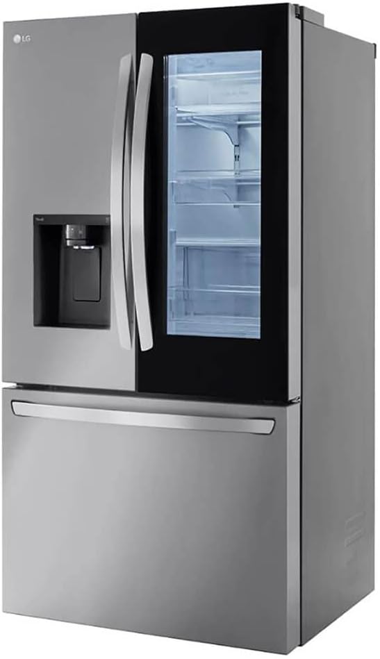 LG LRFOC2606S 26 Cu. Ft. Stainless Counter Depth French Door Refrigerator