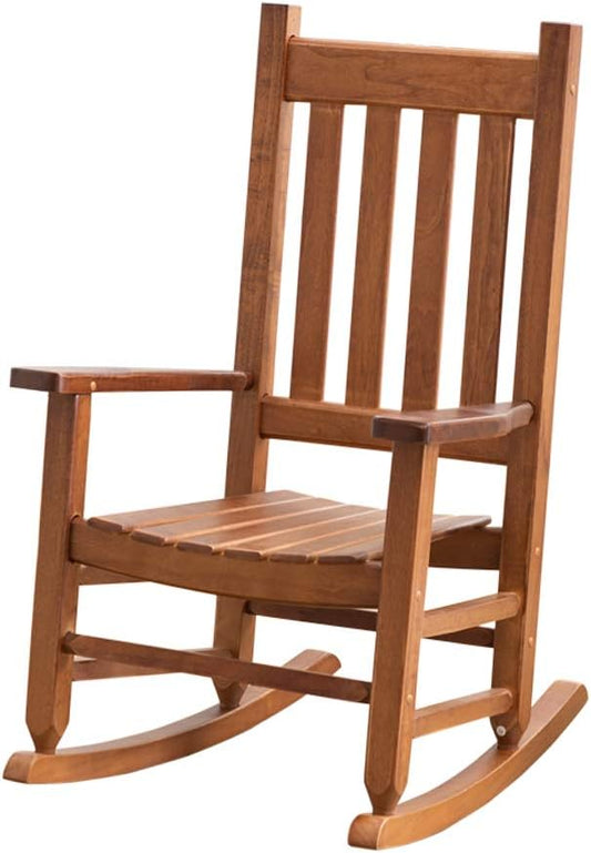 B&Z KD-23N Classic Child's Porch Rocker Rocking Chair Ages 6-10 Indoor Outdoor, Wood