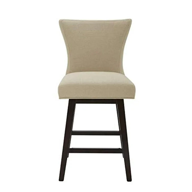 Amazon Brand – Stone & Beam Esme Memory-Swivel Counter-Height Barstool, 39.4