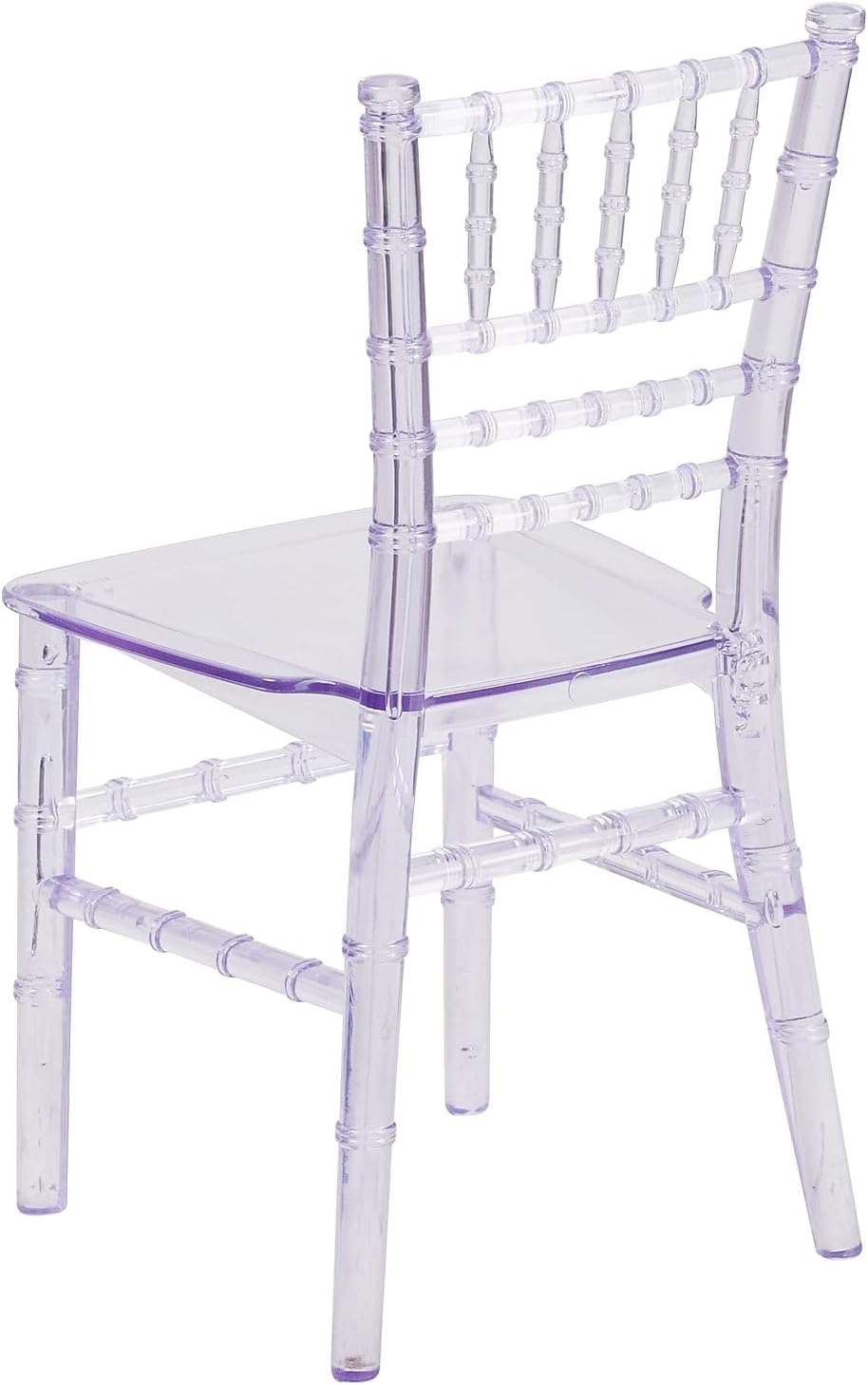 Flash Furniture Child’s Transparent Crystal Resin Party and Event Chiavari Chair for Commercial & Residential Use