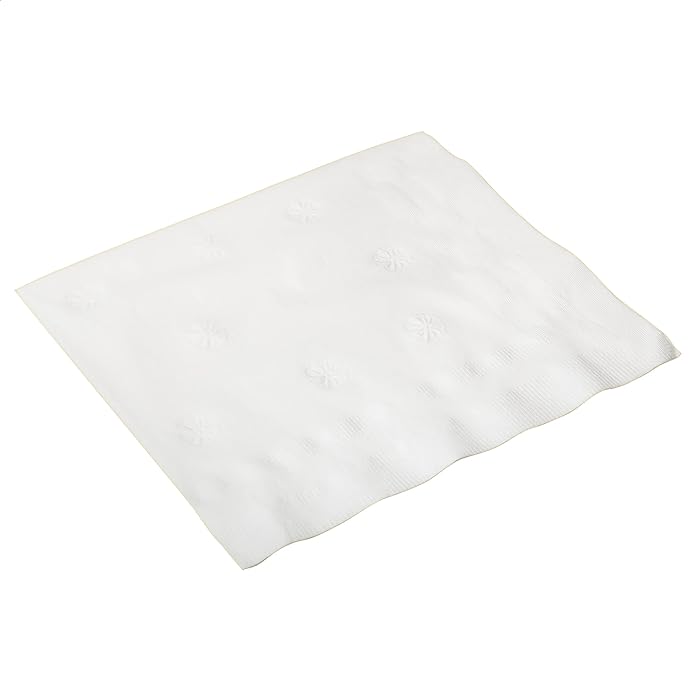 AmazonCommercial 2-Ply White Premium Quarter Fold Napkins|Bulk|Disposable Paper Napkins|Dinner Napkins|FSC Certified|100 Napkins per Pack (24 Packs)(17" x 15" Sheet)
