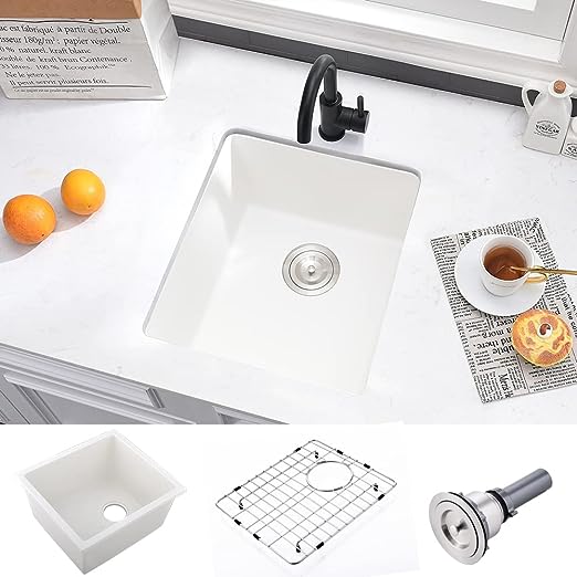 15 Inch Bar Sink Undermount Kitchen Sink - VASOYO 15