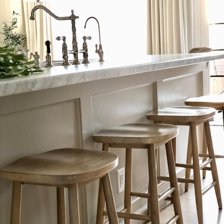 Haddonfield All Wood Backless Counter Height Barstool - Threshold™ designed with Studio McGee