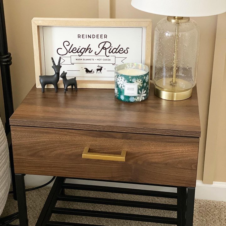 Loring End Table with Charging Station - Threshold™