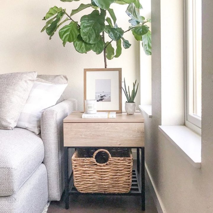 Loring End Table with Charging Station - Threshold™