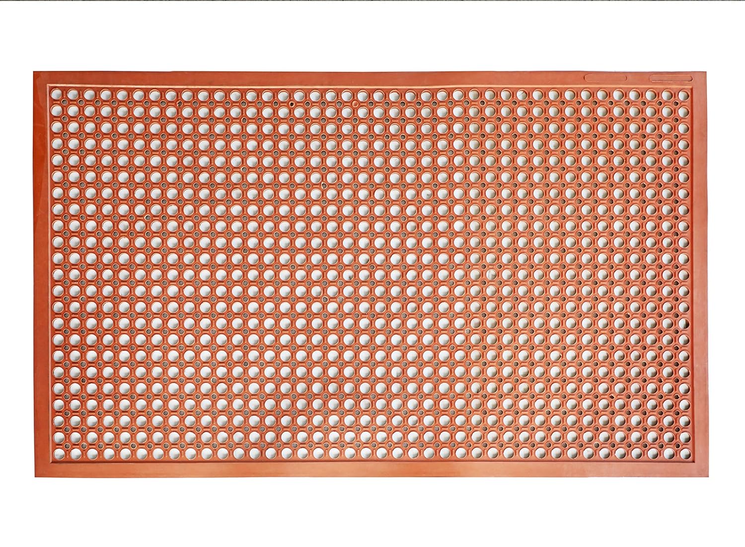 New Star Foodservice 54521 Commercial Grade Grease Resistant Anti-Fatigue Rubber Floor Mat, 36