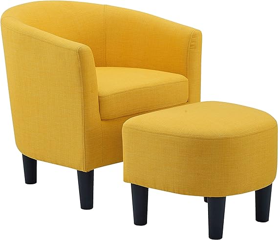 Oadeer Home Chair Sofas, Yellow