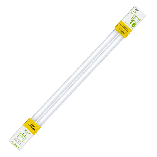 Feit Electric T8 Warm White 48 in. G13 Linear LED Bulb 32 Watt Equivalence 2 pk