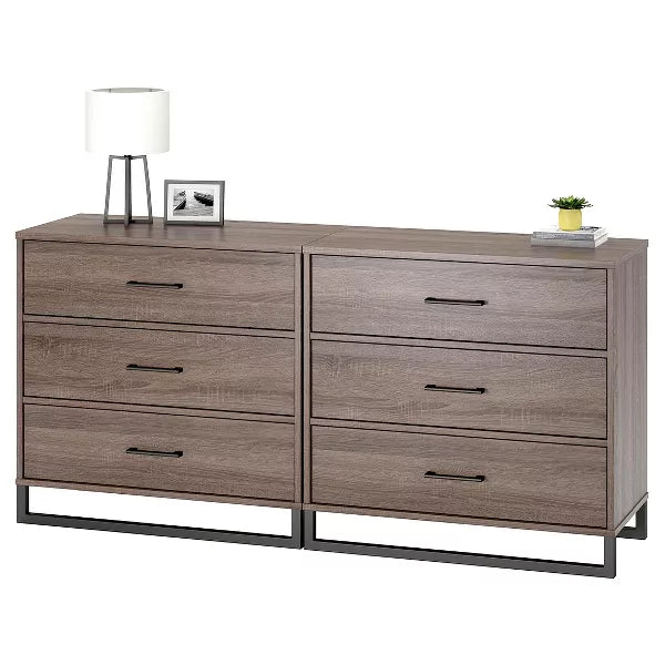 Mixed Material 3 Drawer Dresser - Room Essentials™