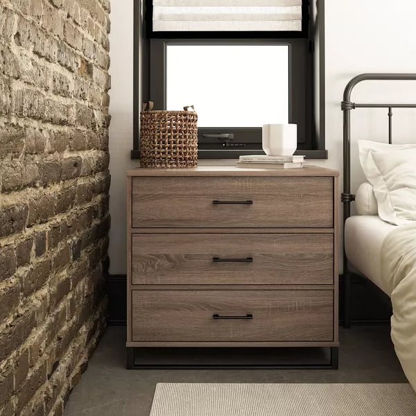 Mixed Material 3 Drawer Dresser - Room Essentials™