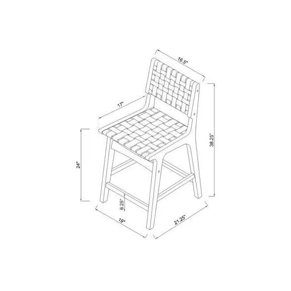 Ceylon Woven Barstool Natural - Opalhouse