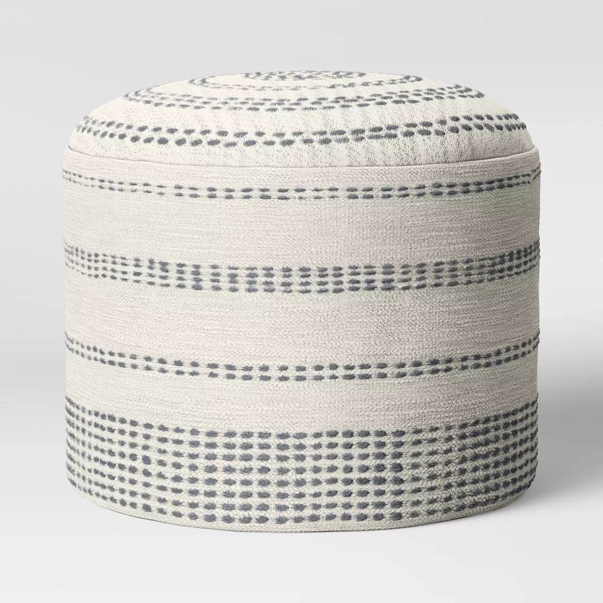 Darien Pouf Textured Neutral - Threshold™