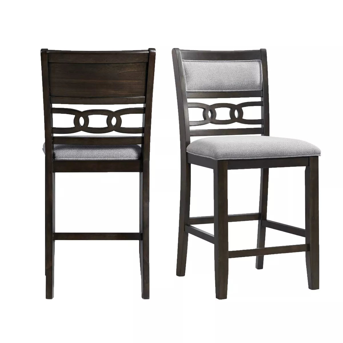 Set of 2 Taylor Counter Height Barstools Beige - Picket House Furnishings (Please be advised that sets may be missing pieces or otherwise incomplete.)