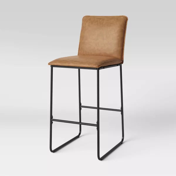 29" Upholstered Barstool with Metal Frame - Room Essentials™