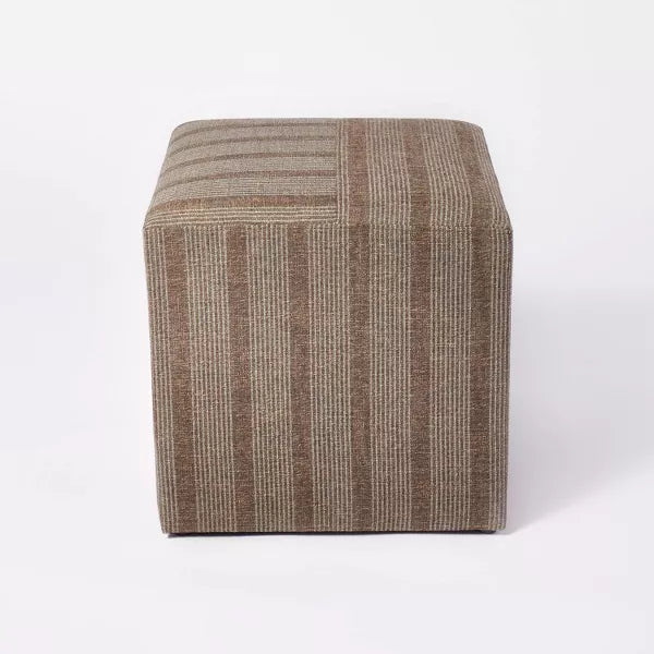 Lynwood Square Upholstered Cube - Threshold™ designed with Studio McGee