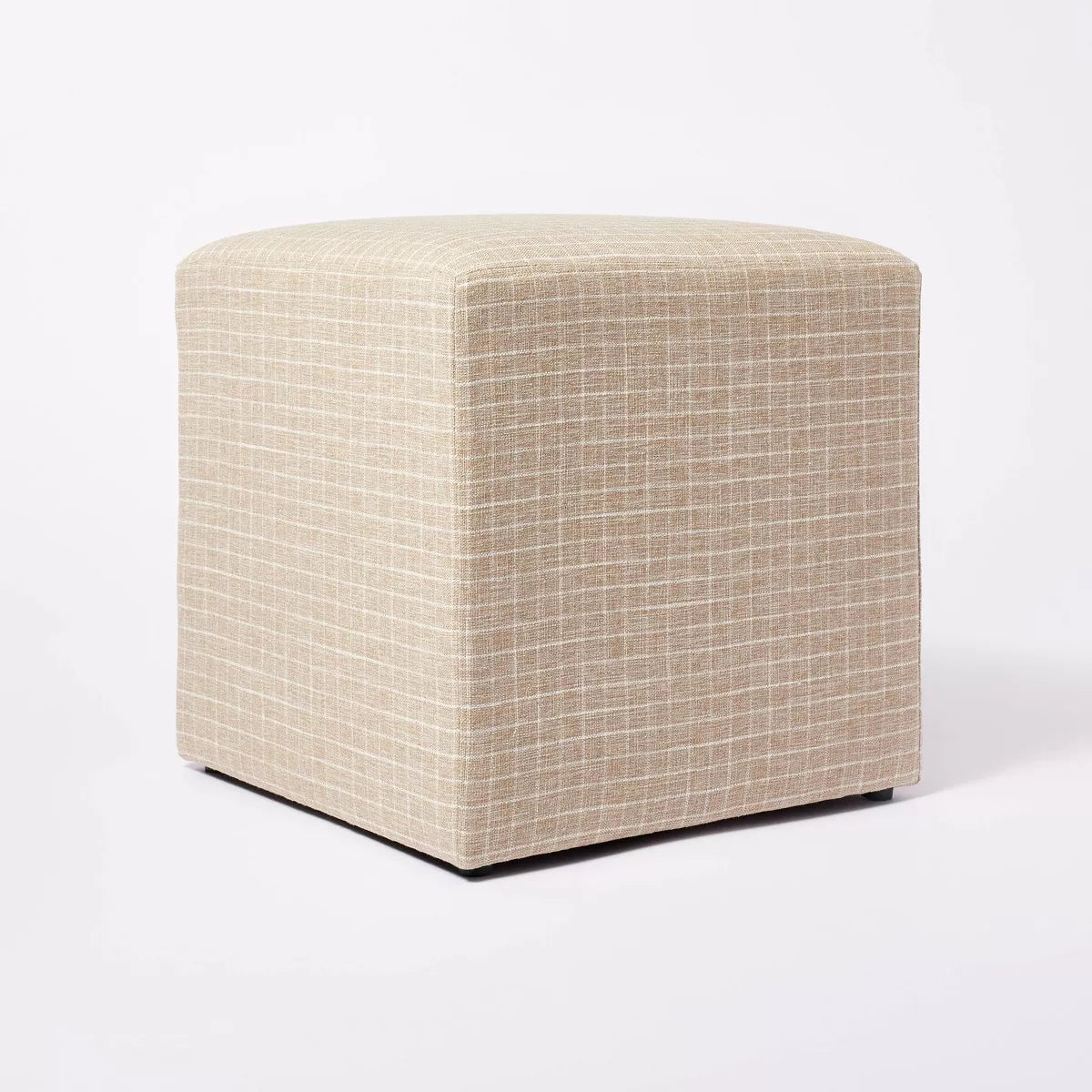 Lynwood Square Upholstered Cube - Threshold™ designed with Studio McGee