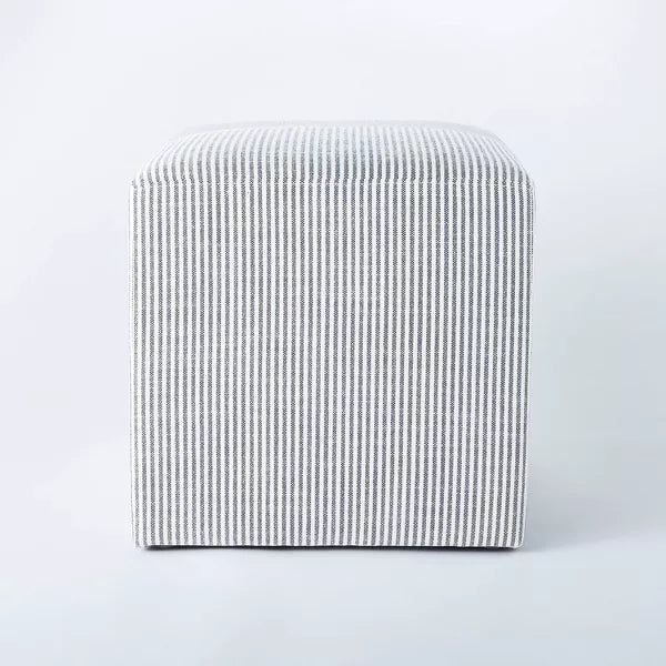 Lynwood Square Upholstered Cube - Threshold™ designed with Studio McGee