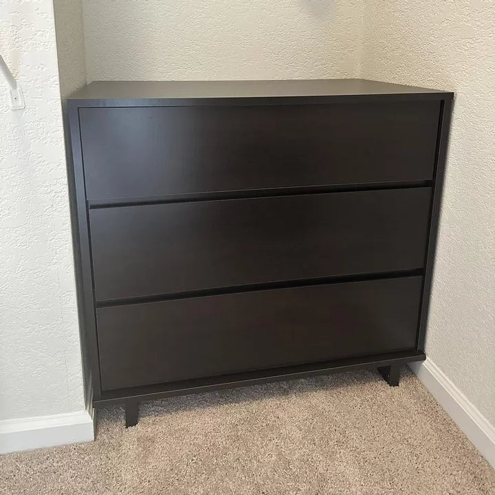 Modern Storage 3-Drawer Dresser Modern Storage 3-Drawer Dresser