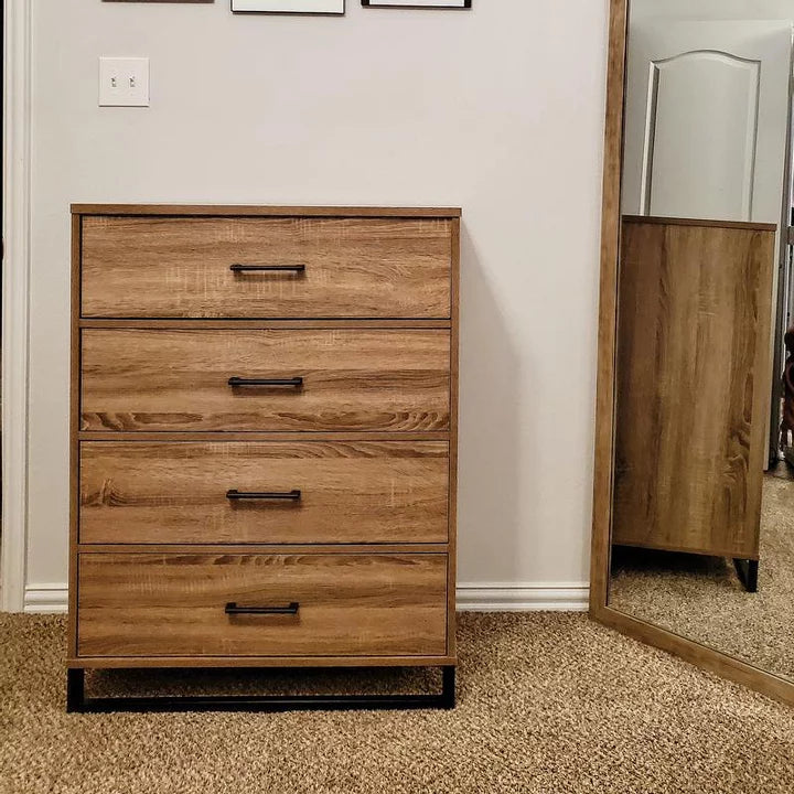 Mixed Material 4 Drawer Dresser - Room Essentials™