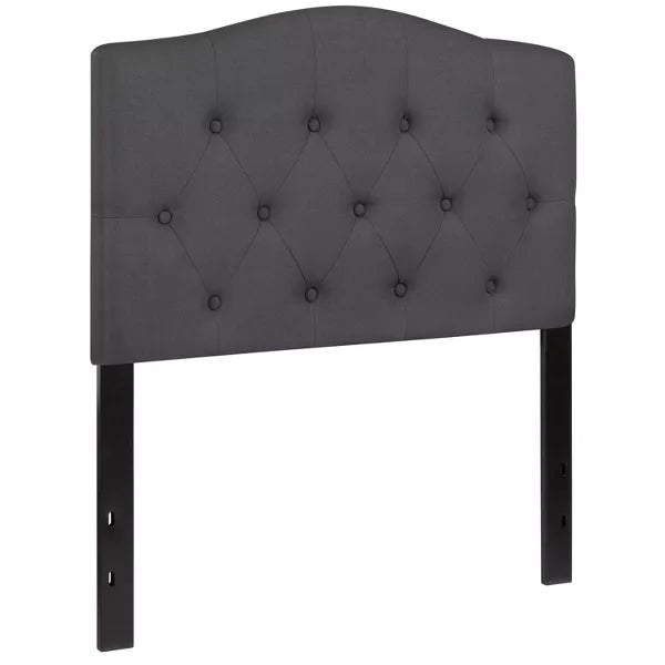 Flash Furniture Cambridge Arched Button Tufted Upholstered Headboard